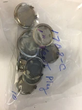 1708-C  GC ELECTRONICS 1" VENT PLUGS 10 PCS    NEW