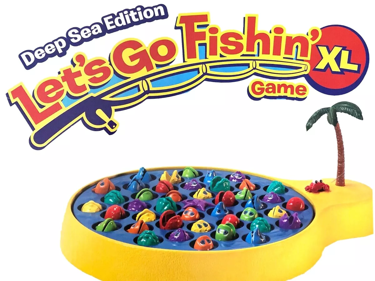 Let's Go Fishin' Deep Sea Replacement Parts Game Pick Fish / Fishing Poles