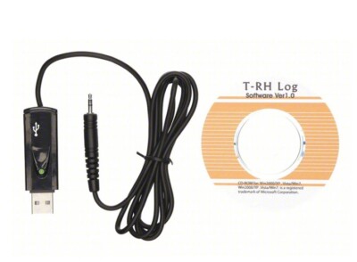 Data logger 13G719 USB Cable and Windows Software for Models: 13G713 thru 13G717