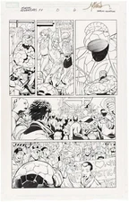 MARVEL ADVENTURES FANTASTIC FOUR #0 Page 6 Original Art SCOTT EATON & GLAPION