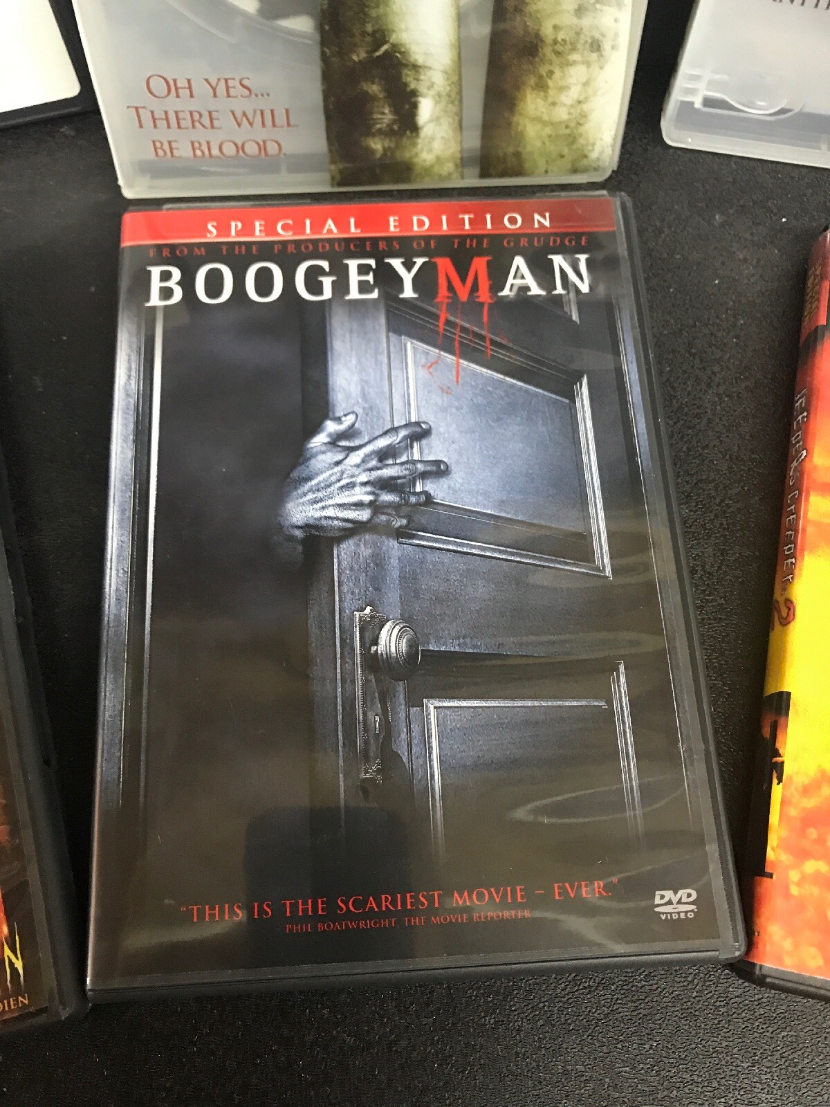 6 Horror Movie Lot DVD Saw 13 Horror Collectors Set Boogeyman Jeepers