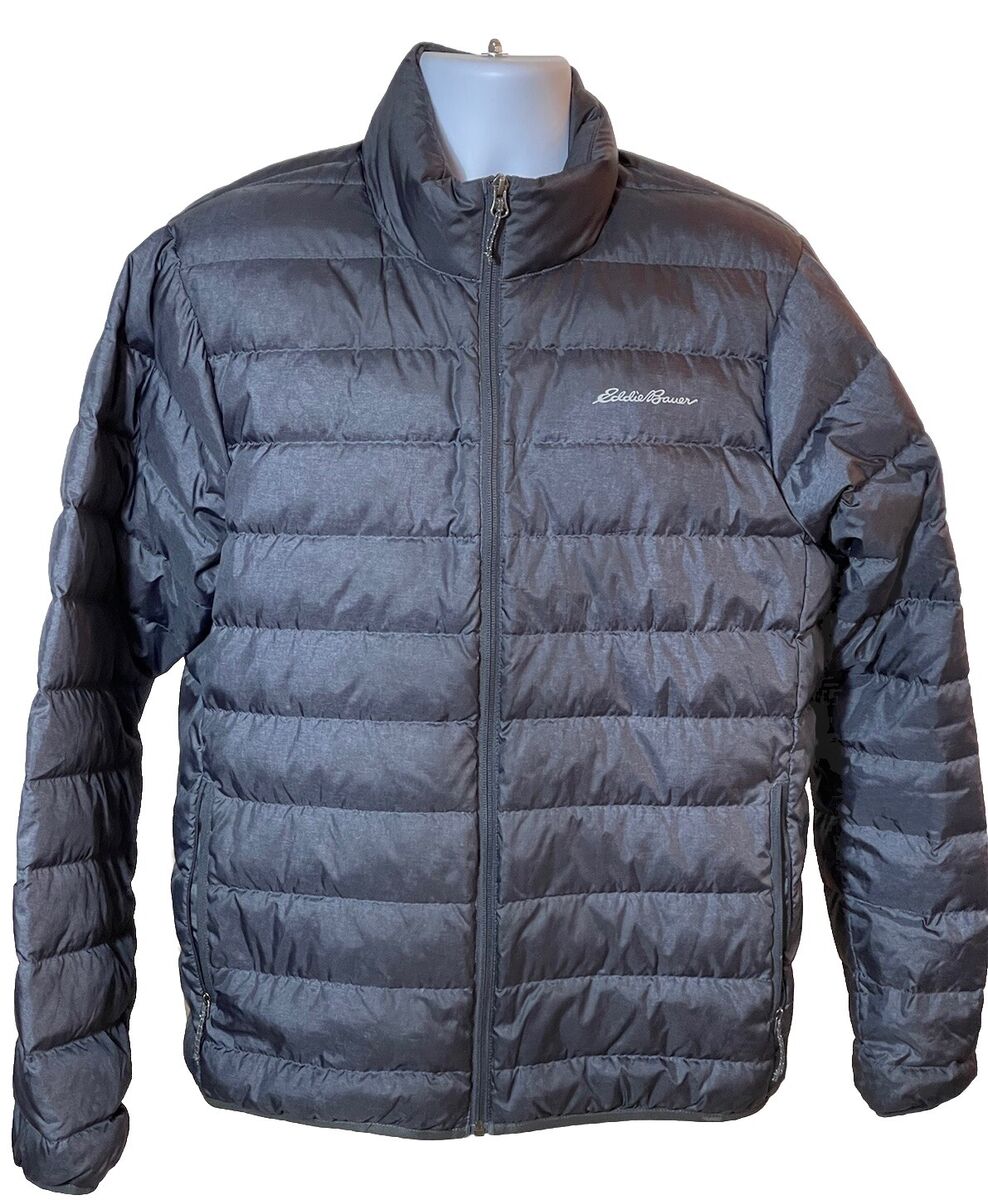 Eddie Bauer Thin Puffer Down Jacket/Coat-Men's Sz L Eddie Bauer Thin Puffer Down Jacket/Coat-Men's Sz L