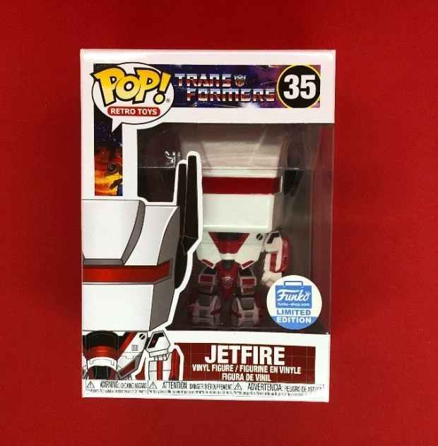 Sale Funko Pop! Vinyl: Transformers - Jetfire - Funko (Exclusive) #35 Retro Toys