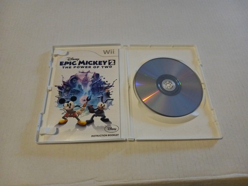Disney Epic Mickey 2: The Power of Two Nintendo Wii Game Complete Tested - Picture 3 of 4