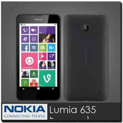 Unlocked Nokia Lumia 635 Quad Core Wifi 4.5 inches Windows mobile Phones