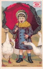 James Pyle's Pearline Soap, 19th Century Trade Card, Size:105 mm x 66 mm