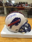 Bills Ahmad Rashad signed Mini Helmet  W/COA