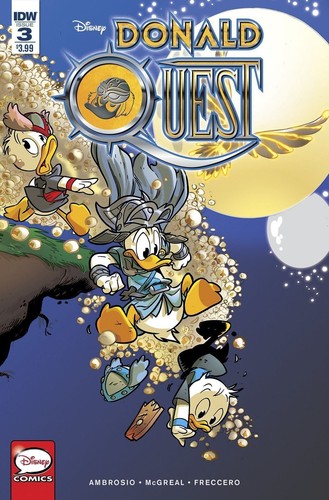 DONALD QUEST #3 NM IDW Comic - Vault 35