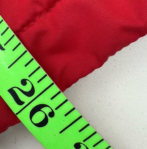 Columbia Mantel Ski Snowboard Damen Medium rot weiß gefüttert Reißverschlusstaschen Kapuze - Bild 12 von 12
