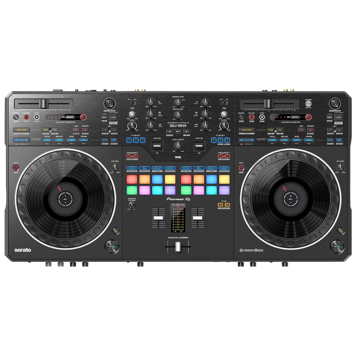 Pioneer DDJ-REV5 Scratch Style 2-Channel Rekordbox Serato DJ