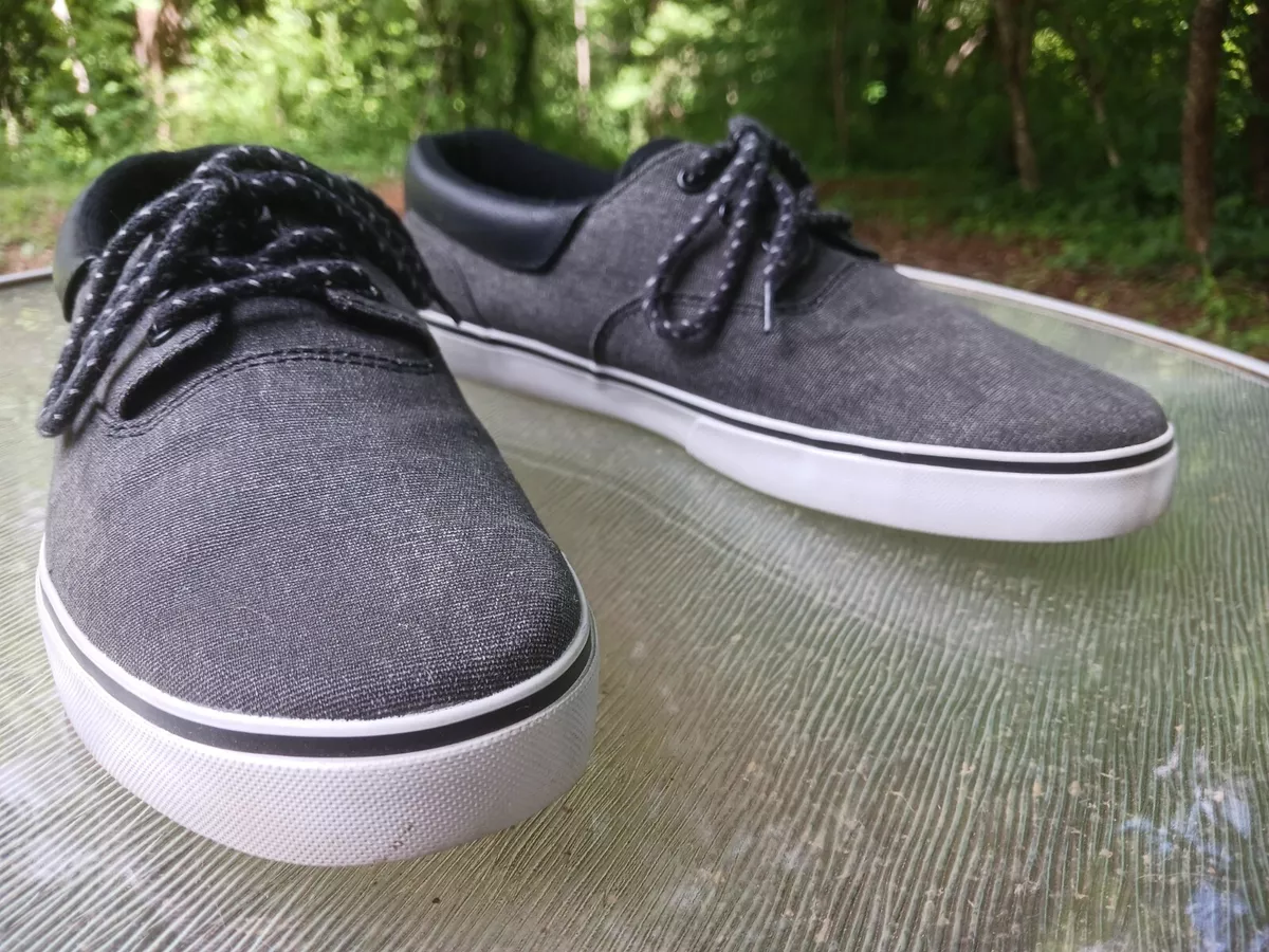 Mens Circa Valeo SE Skateboarding Skate Shoes Black Size 10