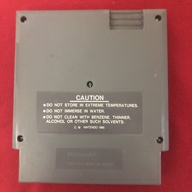 NINTENDO NES GAME 3D WORLDRUNNER 1985  5-SCREW CARTRIDGE ONLY  TESTED/AUTHENTIC