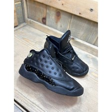 Nike Air Jordan 13 Retro TD Gold Glitter Black Toddler 9C DC9442-007 UK 8.5 EUR