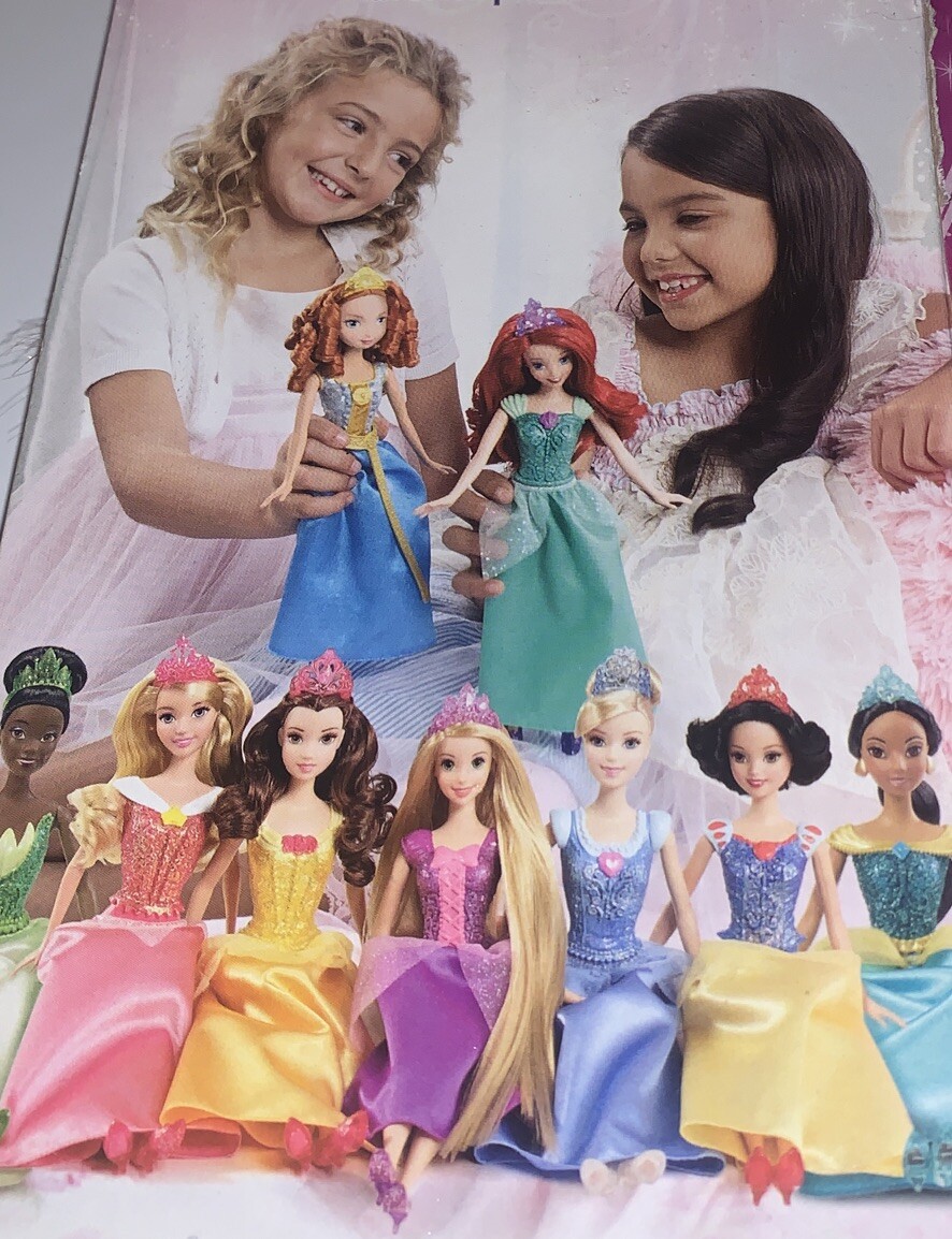 Disney Sparkling Princess Rapunzel Doll 2012 Mattel NEW