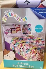 Squishmallows 4-Piece Full Sheet Set Original