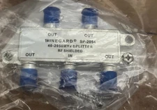 NEW! Winegard SP-2054 4 way splitter for cable and TV antennas
