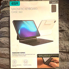 ESR Magnetic Keyboard Case 360 Keyboard Folio iPad Air/Pro 11/10.9 Black