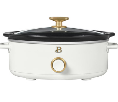 Drew Barrymore Beautiful 2.5 Qt Dip and Serve Slow Cooker   White Icing, Manual 