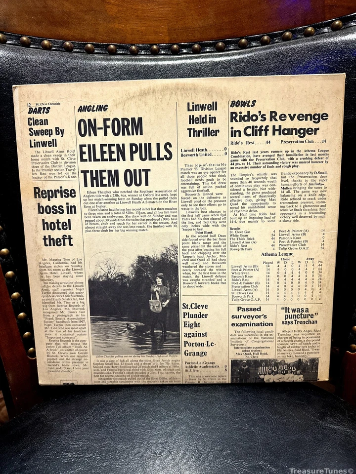 Jethro Tull - Thick As A Brick Vinyl LP [1972] MS 2072 - Image 2 of 4