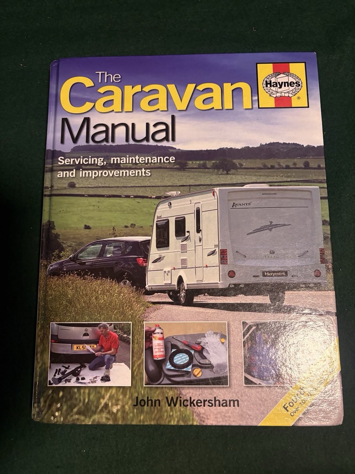 The Caravan Manual by John Wickersham Haynes Hardback Book