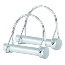 2pcs Trailer Coupler Pin 12x2-34x2.36 Wire Lock Pin Safety Shaft Locking Pin