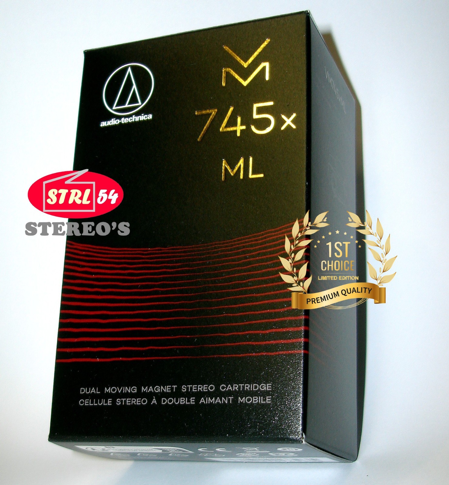 Cellule Audio-Technica AT-VM745xML pour salon audiophile hifi