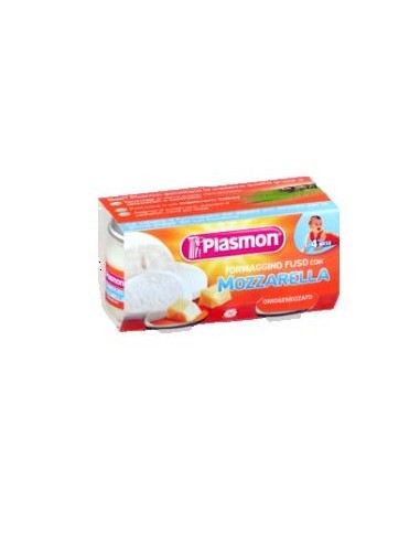 Plasmon – Omogeneizzato Formaggino E Mozzarella 2x80g Plasmon