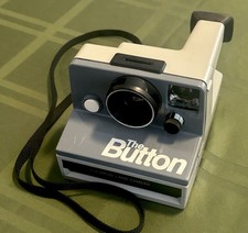 Vintage Polaroid The Button Instant Land Camera SX-70 Works Tested FREE SHIPPING