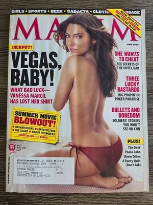 MAXIM Magazine June 2005- Vanessa Marcil, Las Vegas, Sarah Shahi