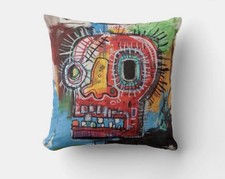 CUSCINO 40x40 BASQUIAT UNTITLED SKULLS - ARTE - QUADRO - 1