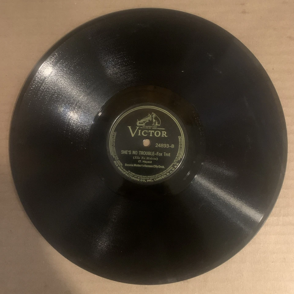 Bennie Moten's Kansas Cith Orchestra, 78 rpm, V+, South, Decca 24893 (Repress) Foto 2 de 2