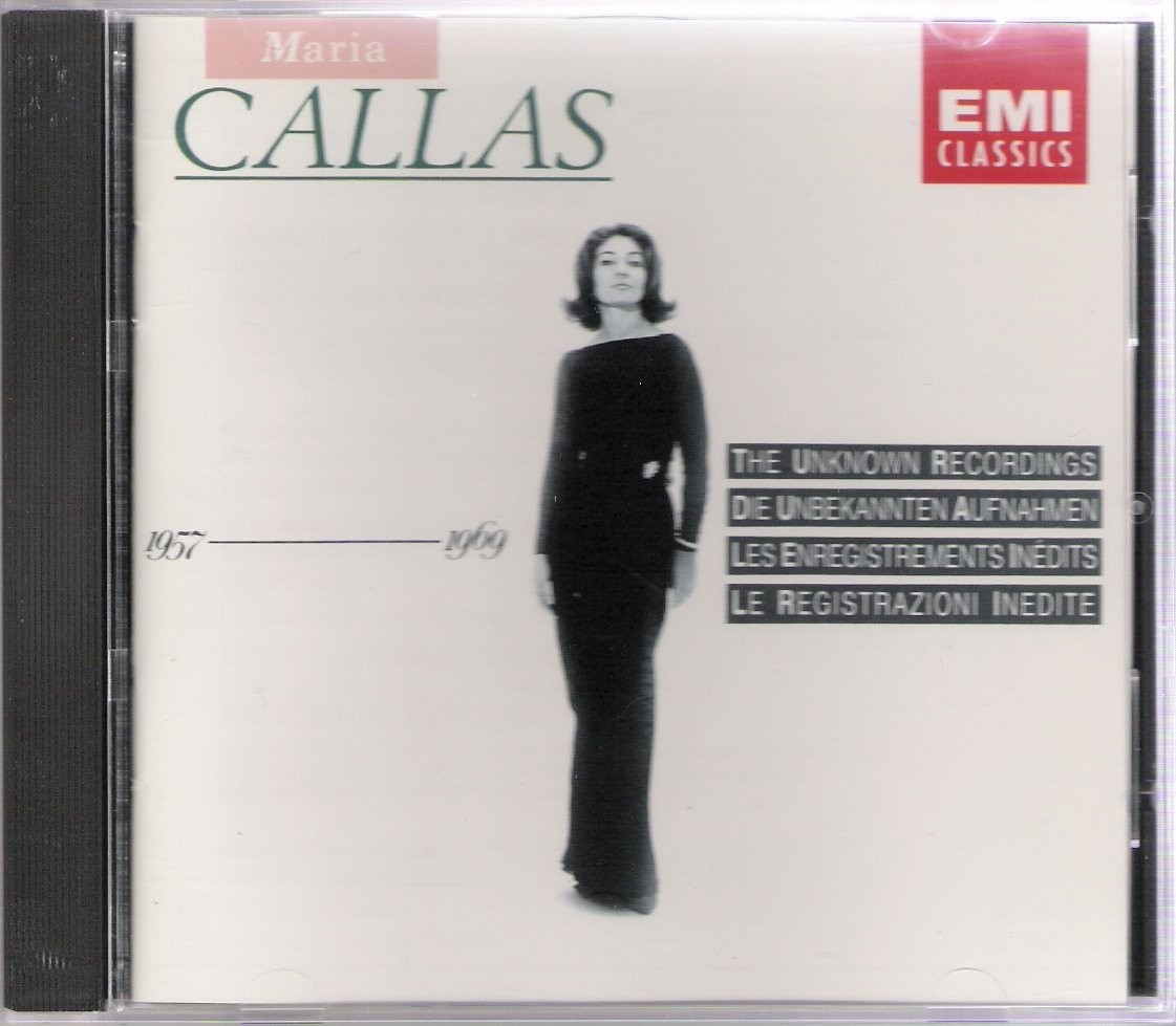 Callas: The Unknown Recordings (1957-1969) [CD] [*READ*, VERY GOOD]