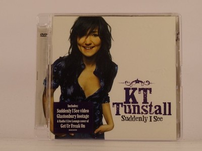 KT TUNSTALL SUDDENLY I SEE (DVD) (L24) 3 Track CD Single including Picture Sleev