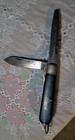Camillus Electricians Knife Liner Locker Black Delrin Handles 1970's — photo 1