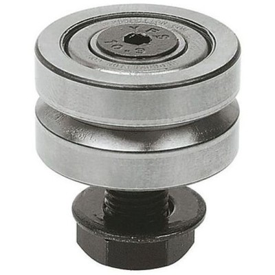 HEPCO RSJ34C Concentric Twin Wheel V Rail Bearing M10x1.25