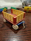 Renewal Cart Wagon With Marx Farm Playset Equipment