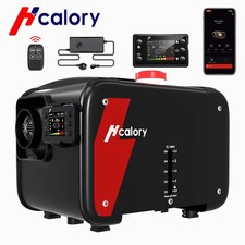 Hcalory Portable Air Diesel Heater with AC Adapter ,12V 24V Car Heater Support