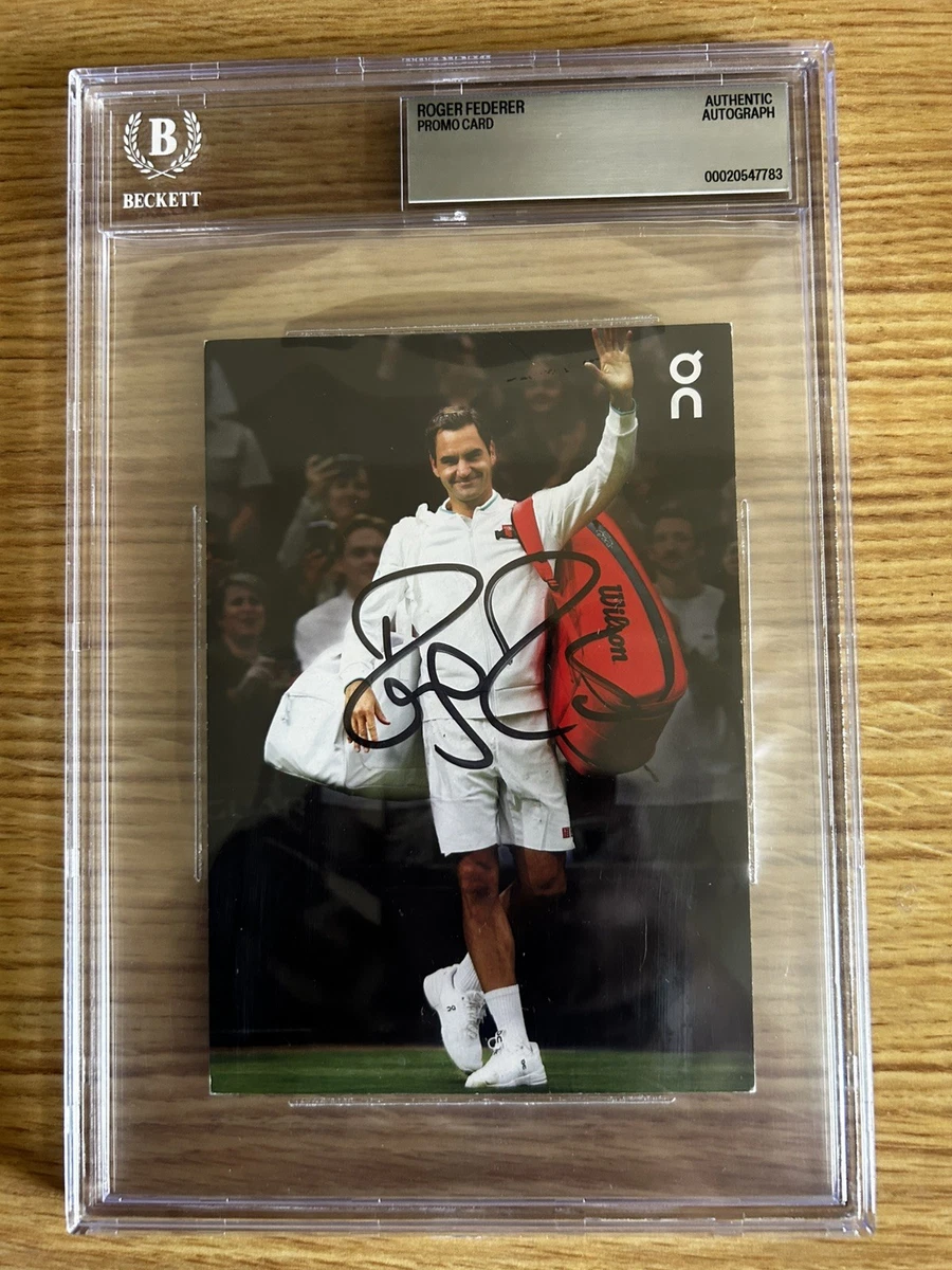 Roger Federer Tennis Autographed Photos for sale | eBay