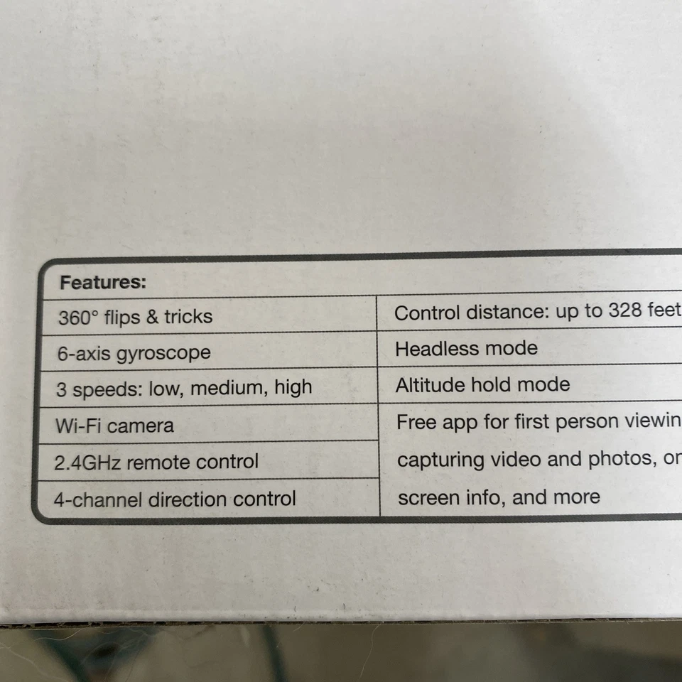 X-31 SHOCKWAVE  QUADCOPTER DRONE WITH WI-FI CAMERA by Sky Rider - BRAND NEW!! - Image 3 of 4