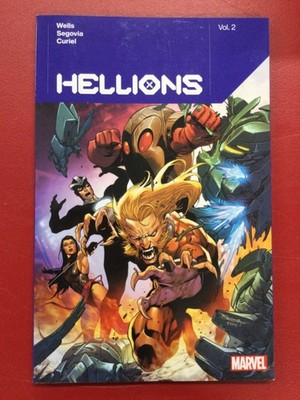 Hellions Vol 2 Marvel Comics Zeb Wells, Stephen Segovia Rated T+ paperback