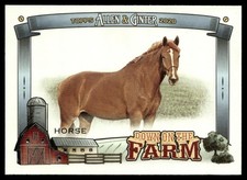 2020 Topps Allen & Ginter Down on the Farm Horse #DF-H
