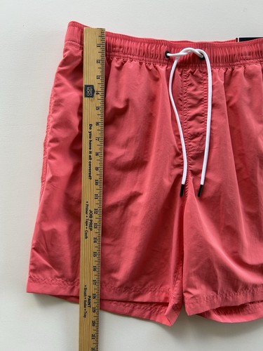 Tommy Hilfiger Men's Swim Trunks Shorts Maillot 7" Inseam Pink Size Large NEW - Picture 6 of 17