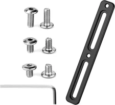 1Pcs Adjustable Bike Water Bottle Cage Bracket Adapter for Mountain and black 