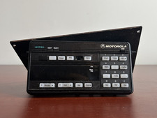 Motorola Systems 9000 Astro Radio HCN1078J Rear Control Head W/ HMN1081A MIC