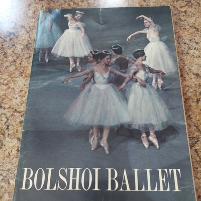 1966 THE BOLSHOI BALLET PROGRAM 