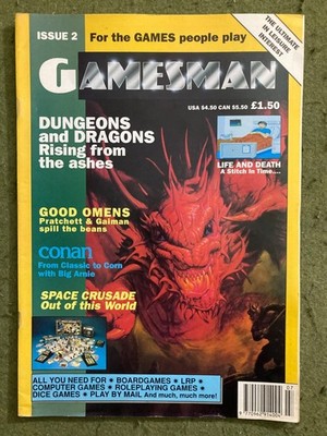 GAMESMAN MAGAZIN - #2 (SCI-FI/FANTASY GAMING, RPG's, FILME etc,) 1991