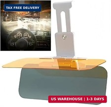 Gute 2 in 1 Universal Day and Night Anti-Glare Visor Extender, Sun Visor Blocker