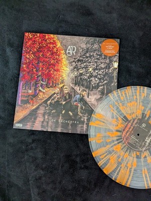 AJR Ok Orchestra Orange Splatter Vinyl