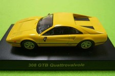 Kyosho 1/64 Minicar Collection Ferrari 308 GTB Quattrovalvole Yellow