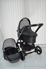 BABYSTYLE EGG JURASSIC BLACK LIMITED EDITION PRAM & CARRYCOT BUNDLE